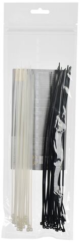 Набор хомутов 2,5х250 (25б. 25ч) (50шт/упак) IEK