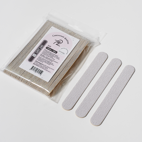 Ta2 | Сменные файлы (овал) 240 грит(130х18) вспененные 50шт