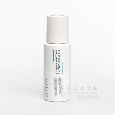 USOLAB Интенсивная увлажняющая ампульная сыворотка, 50 мл | Bio Moisturizing hyaluron Ampoule