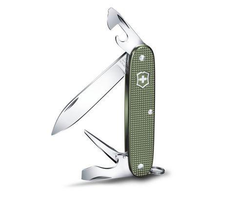 Нож складной Victorinox Pioneer Alox LE 2017, 91 mm Olive Green (0.8201.L17)