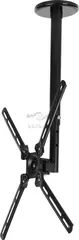 Кронштейн для телевизора Cactus CS-CP07 черный 23"-55" макс.45кг потолочный поворот и наклон — фото 2
