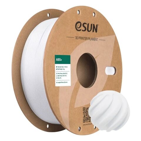 Пластик для 3D-печати eSUN ABS+, 1.75 мм, 1 кг, холодно-белый, ABS+175C-W1P1