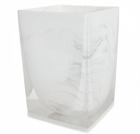 Ведро для мусора Kassatex Ducale White