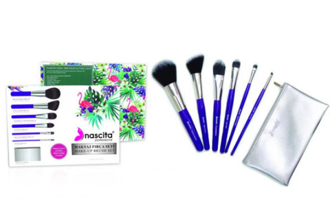 Nascita Professional Purple Brush  Set 5pcs