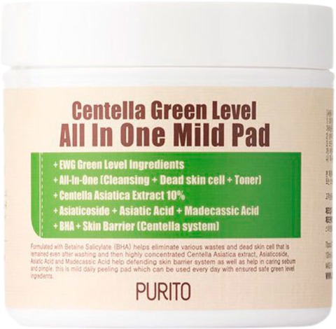Purito Centella Green Level All In One Mild Pad Пады