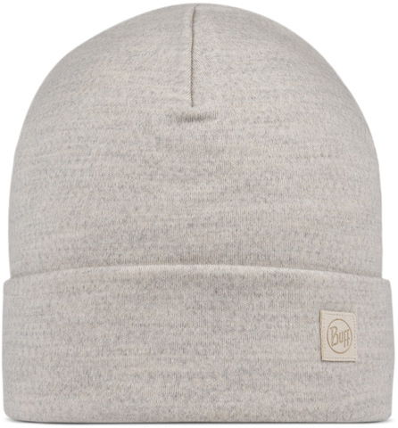 Шапка шерстяная Buff Merino Heavyweight Solid Cloud фото 1