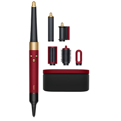 Стайлер Dyson Complete Long HS08 i.d.™ multi-styler and dryer Straight + Wavy, Red / Velvet Gold (Красный / Бархатное Золото)