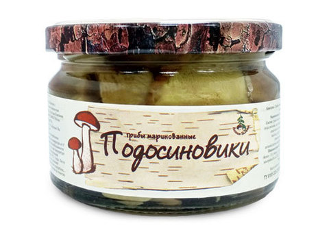 Подосиновики "Лесная Былина", 250г