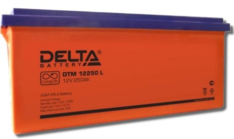 Аккумуляторная батарея Delta DTM 12250 L