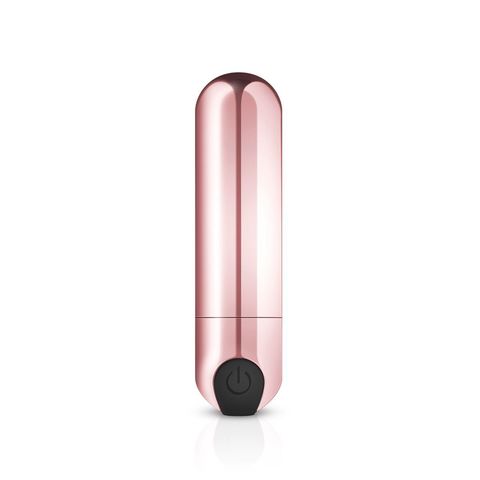 Золотистая вибропуля Rosy Gold Bullet Vibrator - 7,5 см. - EDC Rosy Gold RG003