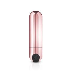 Золотистая вибропуля Rosy Gold Bullet Vibrator - 7,5 см. - 