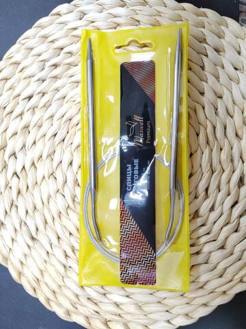 Спицы круговые на тросиках Maxwell Black 100 см