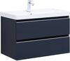 Aquanet 329591 Тумба Вега 80 2 ящ. цв.маренго (329591)