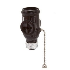 Патрон-розетка E27 TDM с ВКЛ SQ0335-0026