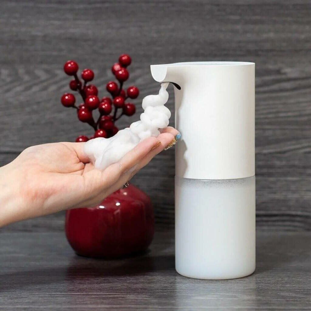 Дозатор сенсорный для жидкого мыла Xiaomi Mijia Automatic Foam Soap  Dispenser (MJXSJ03XW) – купить за 1 399 ₽ | ТехноСеть