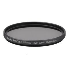 Нейтрально-серый фильтр Kenko Pro 1D ND4 W на 52mm