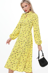 Платье Городская соната, яркая DStrend (Акция)