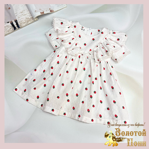 Платье хлопок детское (2-7) 250414-E873