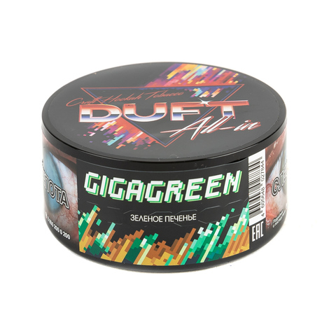 Табак Duft All-in GigaGreen (Зеленое Печенье) 25 г