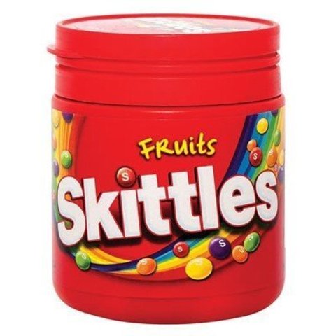 Skittles Fruits Жевательные конфеты Скитлс 125 гр