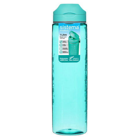 Бутылка для воды тритан 1л, артикул 690, производитель - Sistema