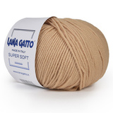 Пряжа Lana Gatto Supersoft 14086 медовый