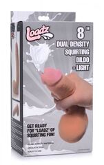 Телесный фаллоимитатор Squirting Dildo - 21,6 см. - 