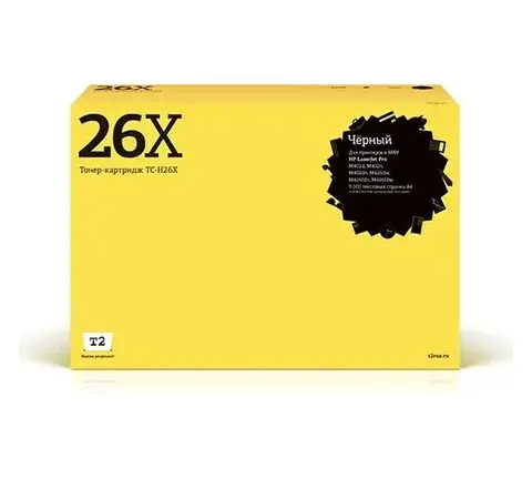TC-H26XP Картридж T2 для HP LaserJet Pro M402d/M402n/M402dn/M426dw/M426fdn/M426fdw (9000 стр.) с чипом