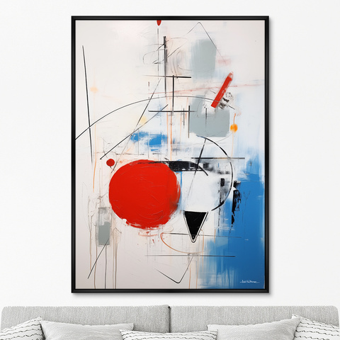 ArtNoMore - Репродукция картины на холсте The Ships, No 1, 2024г.