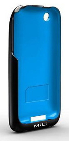MiLi Power Skin (HI-C20) – дополнительный аккумулятор для iPhone 3G(S) (B-Blue)