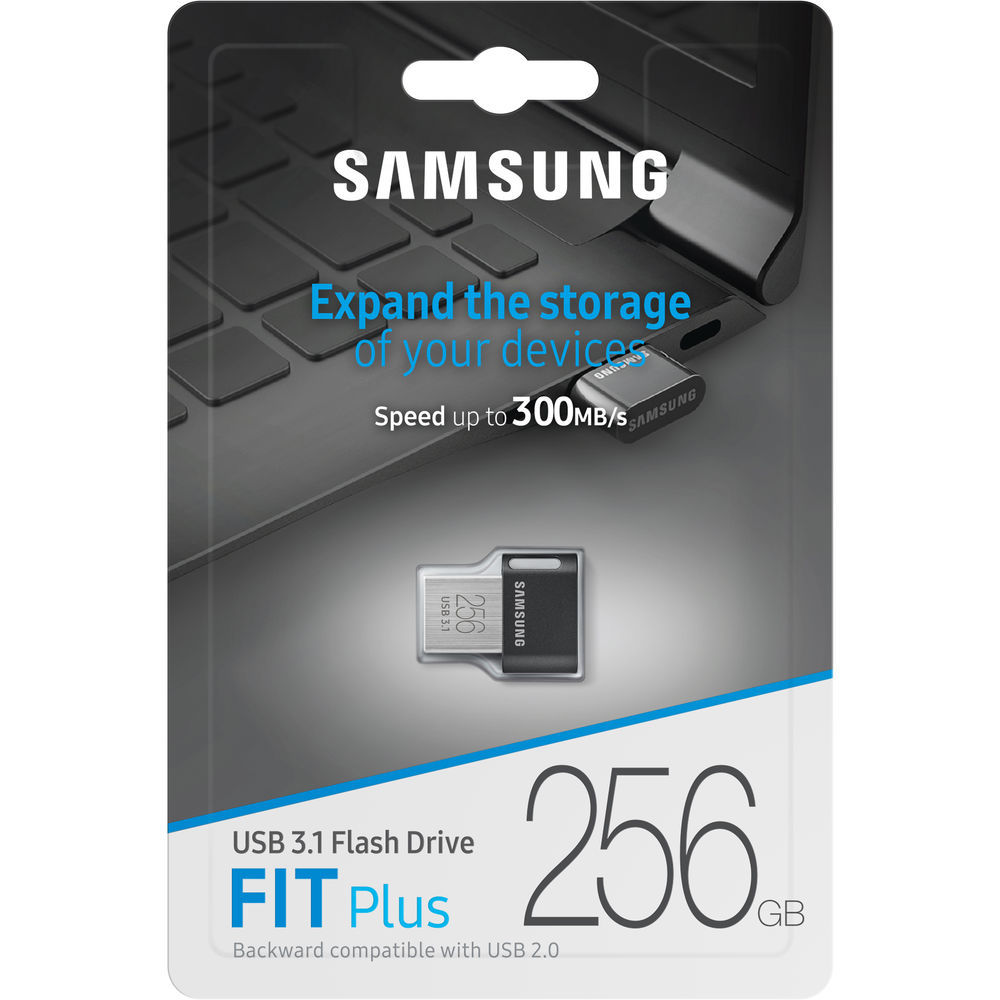 Купить Флешка USB Samsung 256GB FIT Plus USB 3.1 Gen 1 Type-A Flash Drive -  по выгодной цене | Нобэл