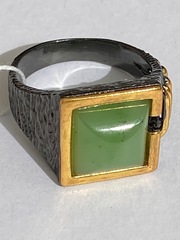 Бруна  (кольцо из серебра с позолотой)