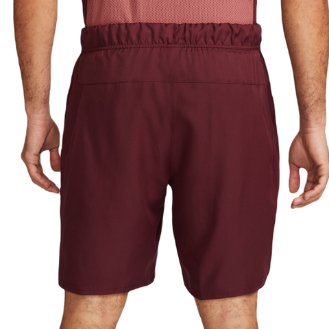 Теннисные шорты мужские Nike Court Dri-Fit Victory Short 9in - night maroon/white