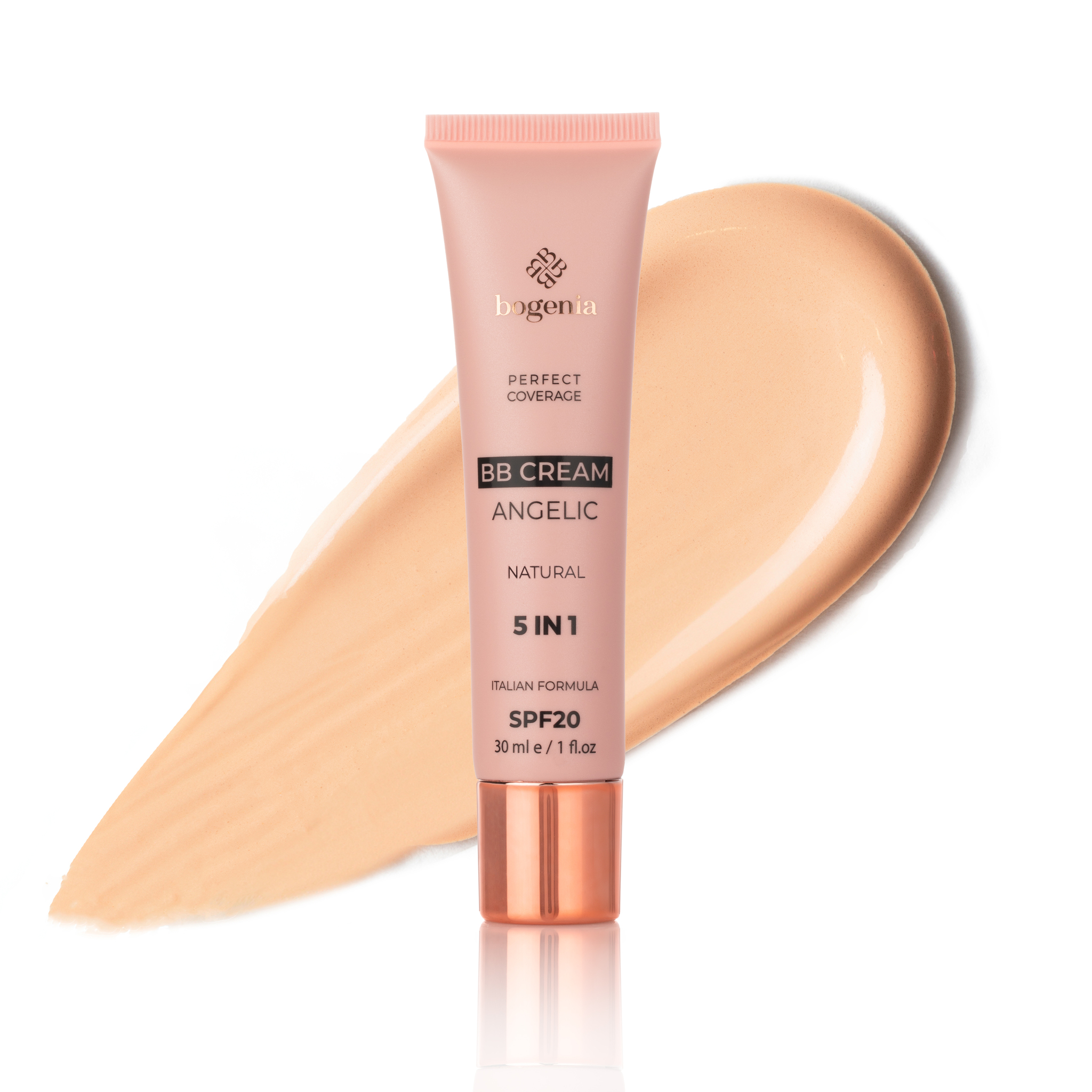 Bogenia BG604 Тональный ВВ крем для лица "ВВ Cream" тон 002 natural 30мл