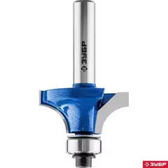 ЗУБР 31.8 x 15 мм, радиус 9.5 мм, фреза кромочная калевочная №1, Профессионал (28701-31.8)