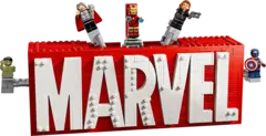 Конструктор LEGO Marvel 76313 Логотип с минифигурками