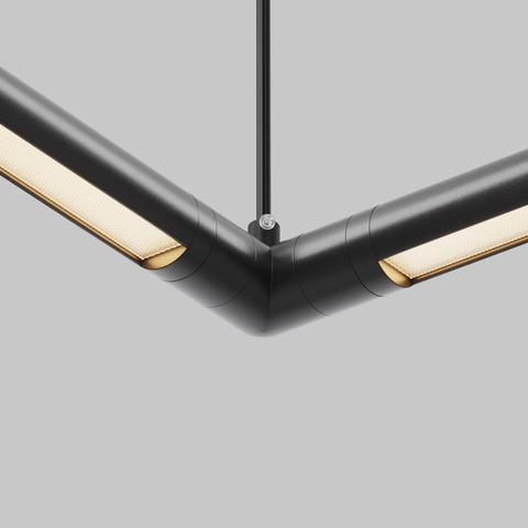 Угловой коннектор для системы с вводом питания Maytoni SHELF CA014LC-P-B