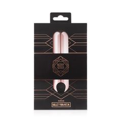 Золотистая вибропуля Rosy Gold Bullet Vibrator - 7,5 см. - 