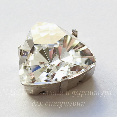 4799/S Сеттинг - основа Сваровски для страза Kaleidoscope Triangle 14х14,3 мм (цвет - античное серебро)