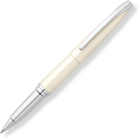 Ручка-роллер Cross ATX, Pearlescent White, ручка-роллер, M, BL (885-38)