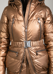 Куртка пуховая Naumi 1821OW-0022-ON023 bronze распродажа