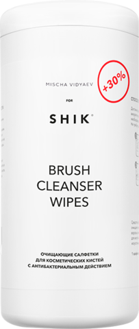Shik Brush Cleanser Wipes Maxi Size 100 шт.