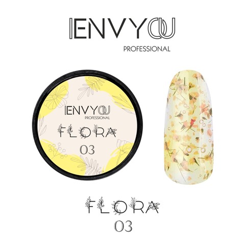 Гель с сухоцветами I ENVY YOU Flora 03 5г