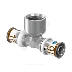 Тройник МП латунь пресс Дн 32х1/2"х32 ВР S-PRESS PLUS Uponor 1070600 (1015088)