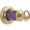 Boheme 10906-V-G Крючок MURANO GOLD (фиолетовое)_Комплект