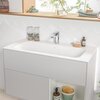 Villeroy&Boch 4164ABR1 Раковина, Villeroy&Boch, Finion, ширина, мм-1000, глубина, мм-500, высота, мм-100, отверстия для смесителя-одно, перелив-есть, тип перелива-скрытый, декор-без декора, материал-TitanCeram, грязеотталкивающее покрытие-CeramicPlus