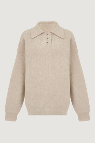 Поло с пуговицами