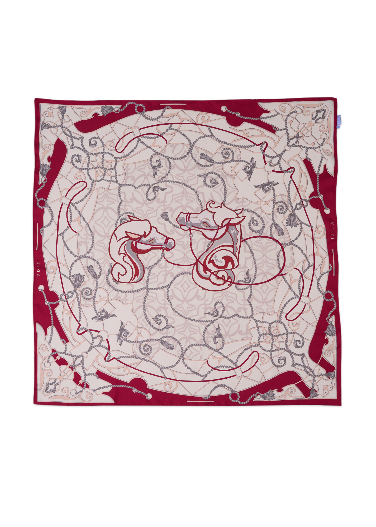 ПЛАТОК ШЕЛК ДВУХСТОРОННИЙ | 90х90 см | (325-04) 