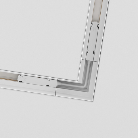 Угловой коннектор  для встраиваемого магнитного шинопровода Maytoni Technical TRA004CL-22W белый