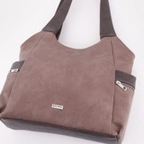 Сумка Саломея 618 македония какао + шоколад